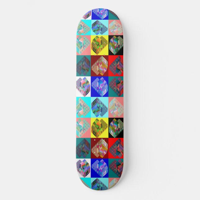 Skateboard Warlong-Transport CabOver l'arc-en-ciel de (Recto)