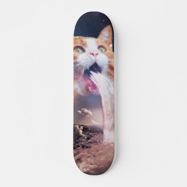 Skateboard Waterfall cat (Devant)