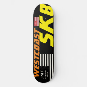 Skateboard WESTCOAST SK8 8 Pont de planche à roulettes 1/2"