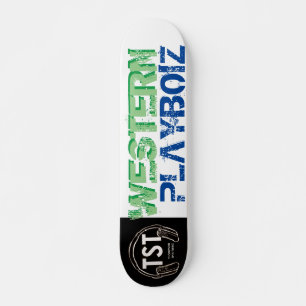 SKATEBOARD WESTERN PLAYBOIZ / JMT SKATERBOARDS / IPIX