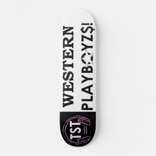 SKATEBOARD WESTERN PLAYBOYZ$! SKATEBOARDS / JMT SKATEBOARDS