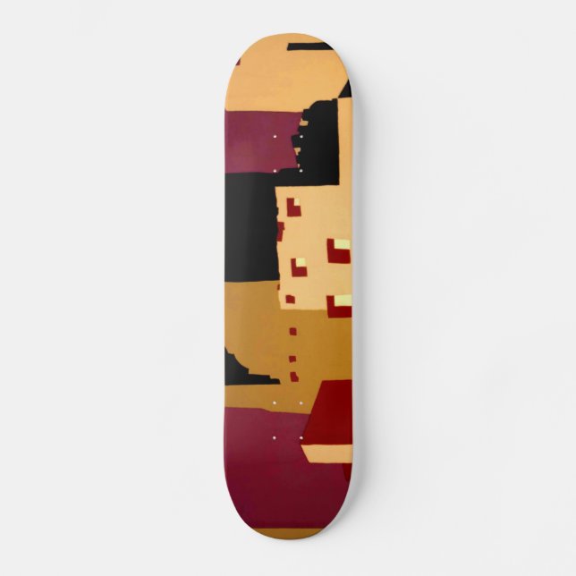 Skateboard Western Southwest Pueblo WPA National (Recto)