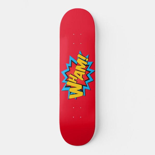Skateboard - Wham ! Rouge chaud (Recto)