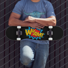 Skateboard - Wham! Schwarz