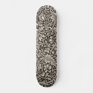 Skateboard William Morris Daffodil Floral Wallpaper Motif
