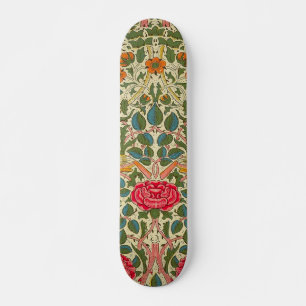 Skateboard William Morris Rose Floral Chintz rose