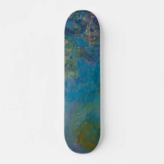 Skateboard Wisteria par Claude Monet (Devant)