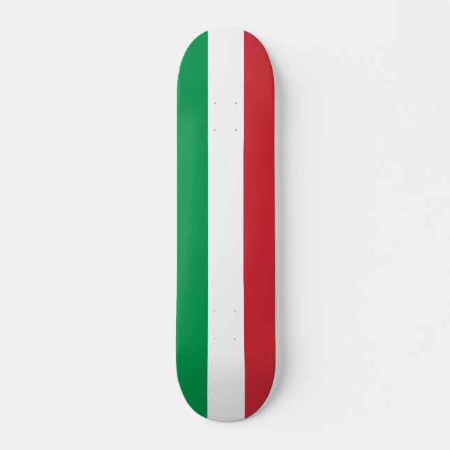 Skateboard with flag of Italy (Vorne)