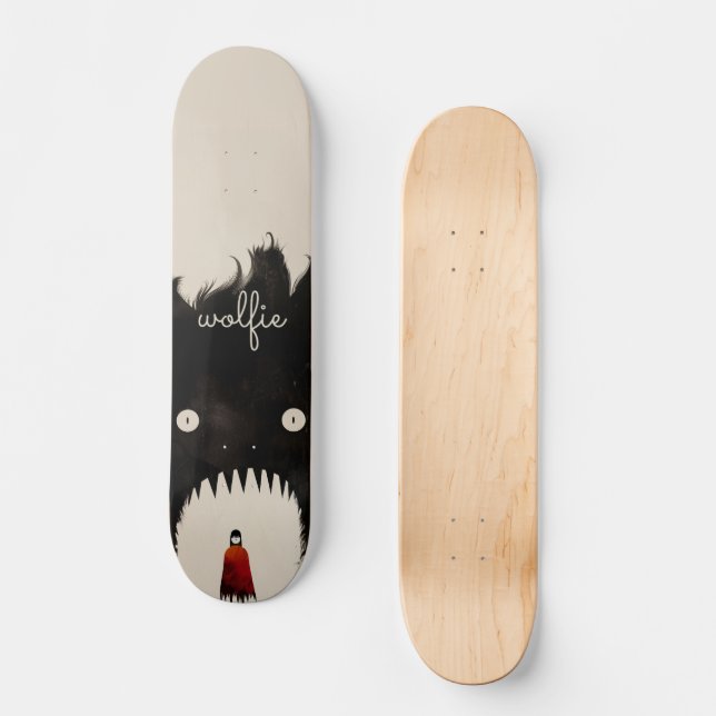 Skateboard Wolf et le petit chaperon rouge (Recto)