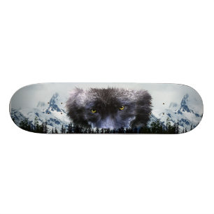 Skateboard WOLF EYES Faune et Montagnes