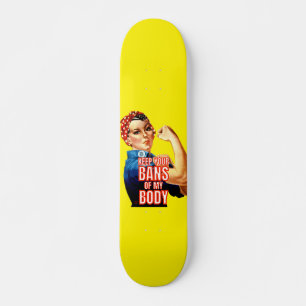 skateboard "WOMEN'S RIGHTS 101"