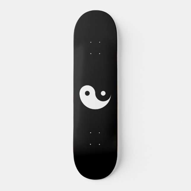 Skateboard Yin et Yang, (Recto)