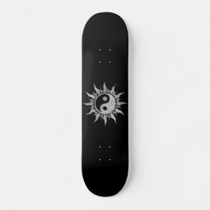 Skateboard Yin-yang - Soleil Mystique - Les dualités de Manda