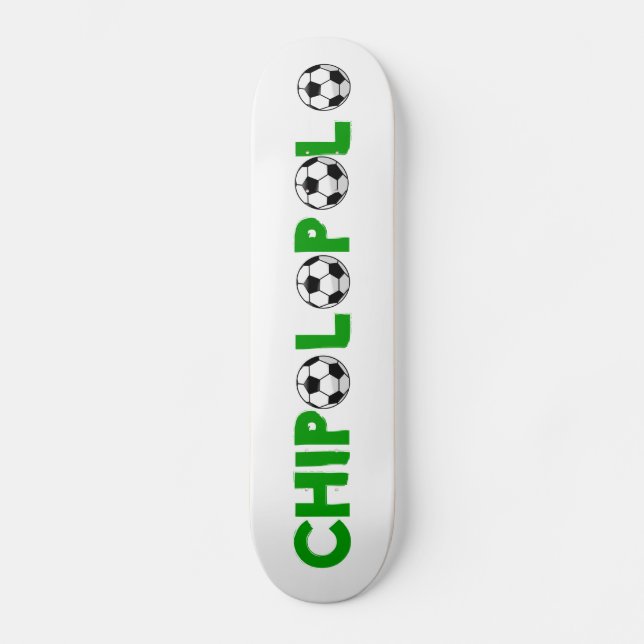 Skateboard Zambie Chipolopolo (Recto)