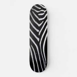 Skateboard Zebra Fur Motif animal