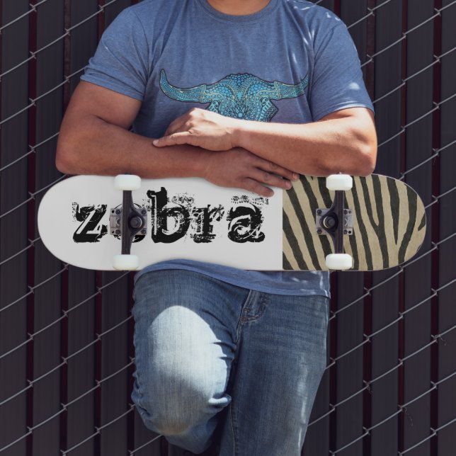 Skateboard Zebra Skin (Extérieur 3)