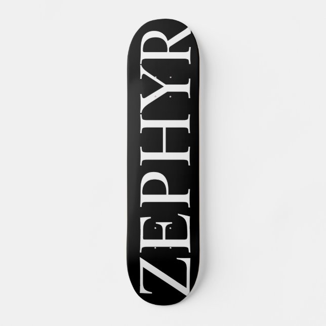 Skateboard ZEPHYR (Recto)