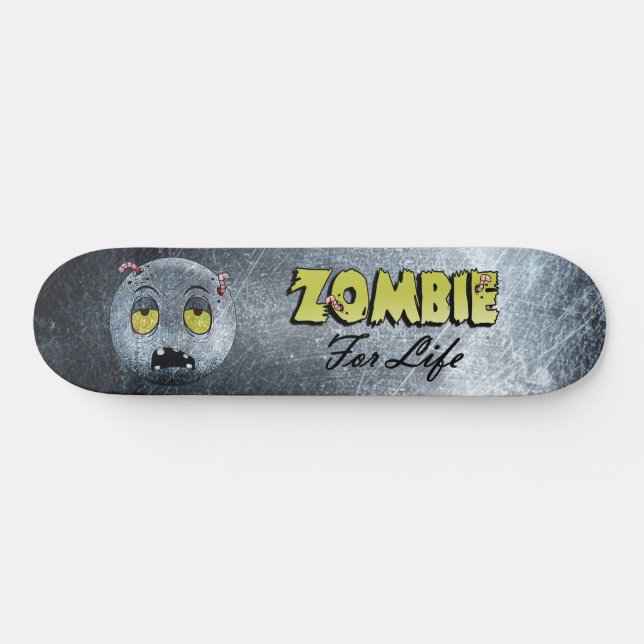 Skateboard Zombiemoji (Horizontal)