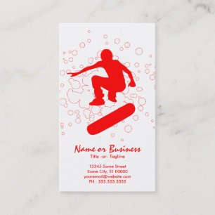 Skateboardblasen Visitenkarte