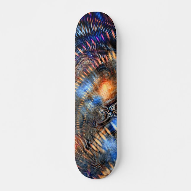 Skateboarddeck "Traversing i-Space" (Vorne)