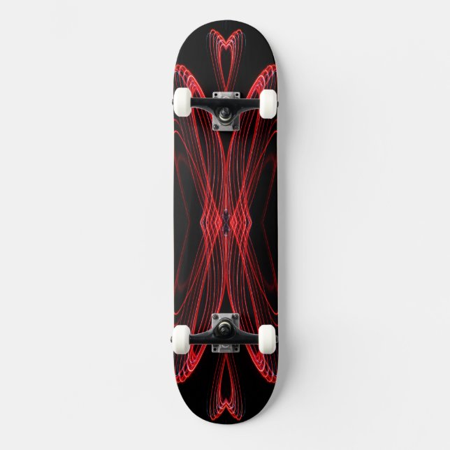 Skateboarddesign für Schmetterlingskarten Skateboard (Vorderseite)
