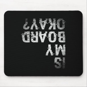 Skateboarden Snowboarden Surf Squad ist meine Boa Mousepad