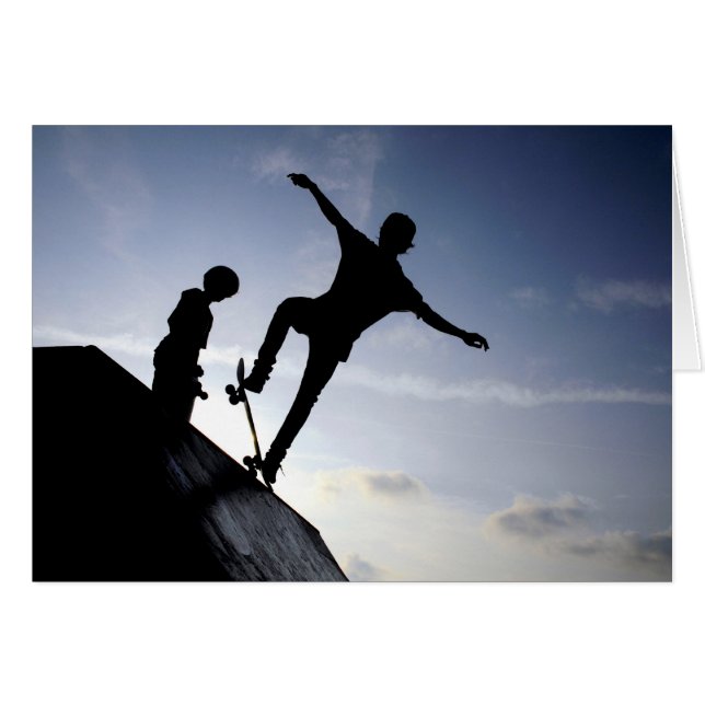 Skateboarder (Vorderseite (Horizontal))