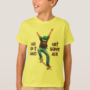 Skateboarder bekommen ein paar AIR Fun Street Shir T-Shirt