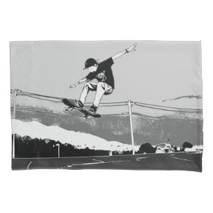 Skateboarder GetAir - Skateboarder-Design Kissenbezug