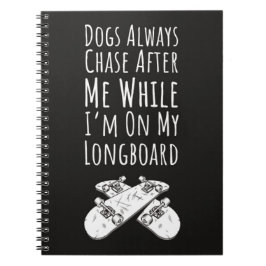 Skateboarder Gifts Skater Skating Longboard Sports Notizblock