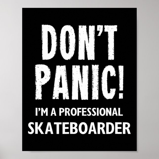Skateboarder  poster (Vorne)