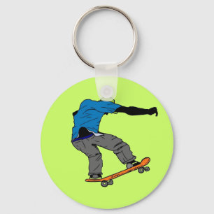 Skateboarder-Schlüsselanhänger Schlüsselanhänger