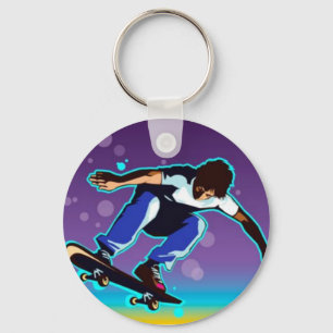 Skateboarder-Schlüsselanhänger Schlüsselanhänger