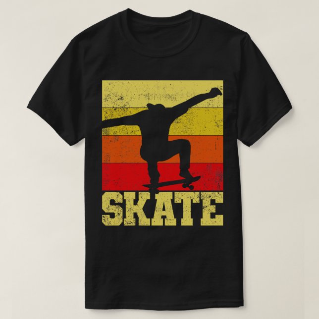 Skateboarder T-Shirt (Design vorne)