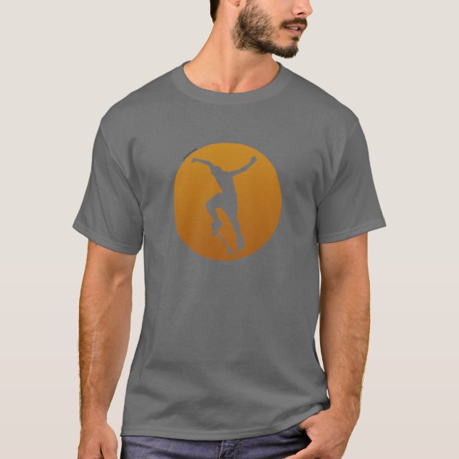 Skateboardfahrer T-Shirt (Vorderseite)