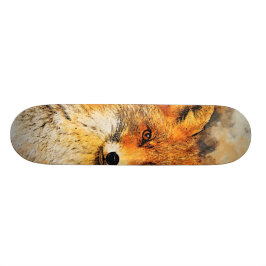 Skateboardfuchs #fox skateboard