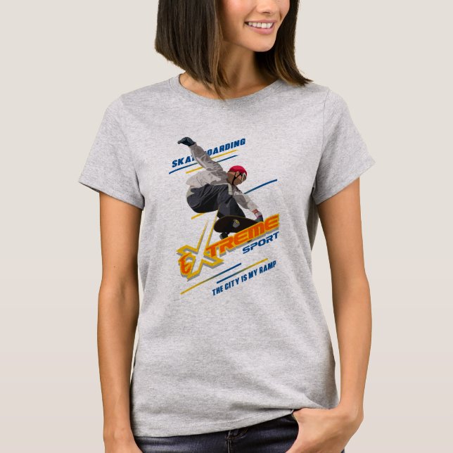 Skateboarding | Frauen T-Shirt (Vorderseite)
