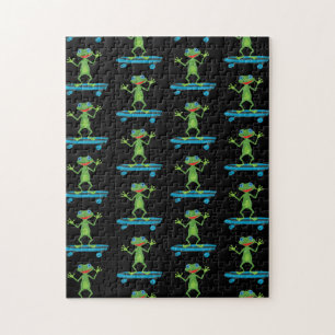 Skateboarding Frosch Lustiges Skateboard Tierliebh