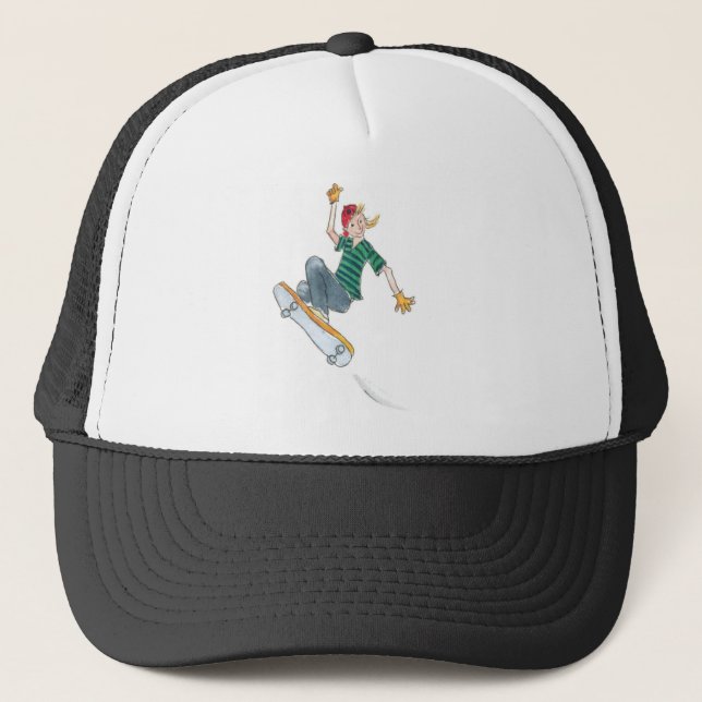 Skateboarding-Hat Truckerkappe (Vorderseite)