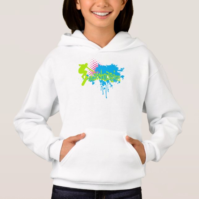 Skateboarding Hoodie (Vorderseite)