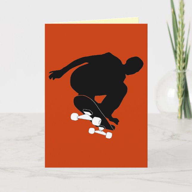 skateboarding Karte (Vorderseite)