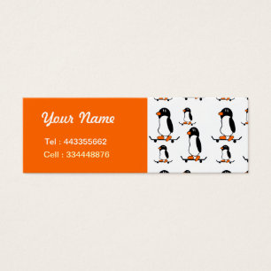 Skateboarding Pinguine