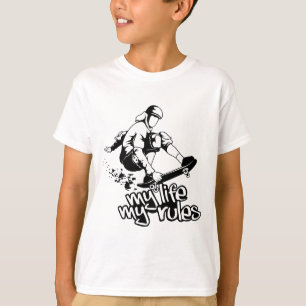 Skateboarding-Shirt - wählen Sie Stil, Farbe T-Shirt