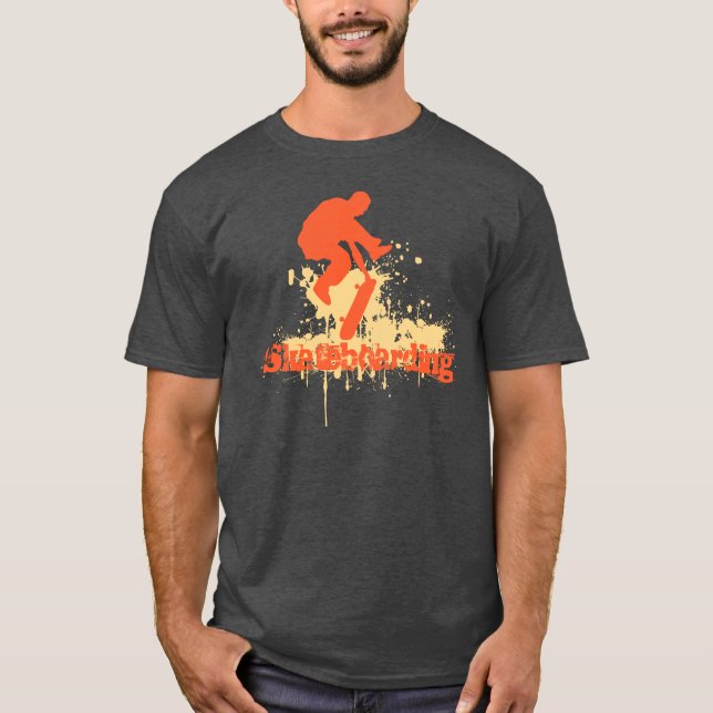 Skateboarding T-Shirt (Vorderseite)