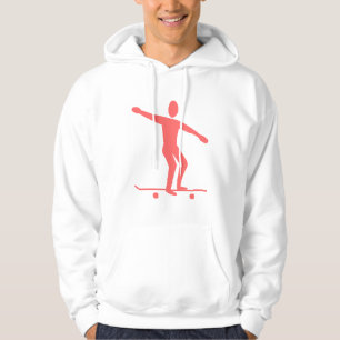 Skateboarding - Tropenrosa Hoodie