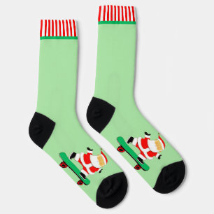 Skateboarding Weihnachtsfeiertag Socken