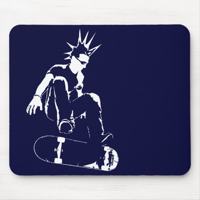 Skateboardpunk Mousepad (Vorne)