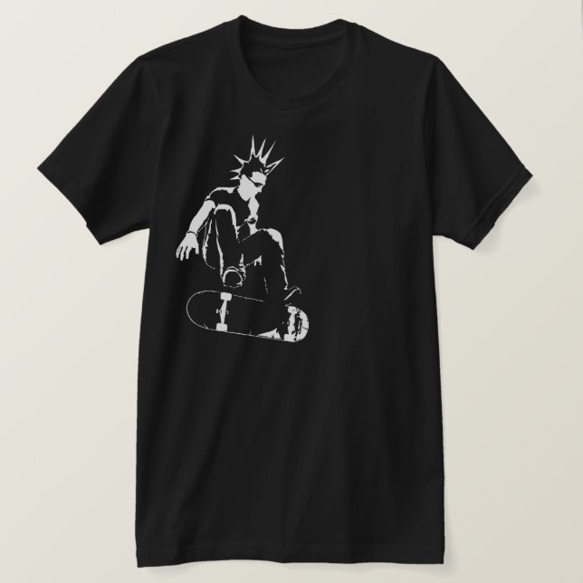 Skateboardpunk T-Shirt (Design vorne)