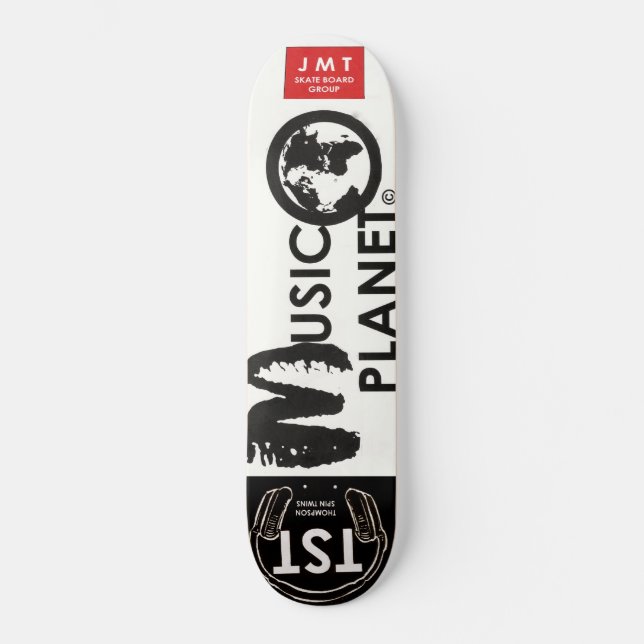 Skateboards für MUSIKPLANET / JMT Skateboards (Vorderseite)