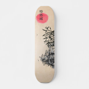 Skateboards paysage japonais